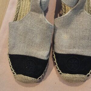 Tory Burch heeled espradrilles, size 6, barely worn